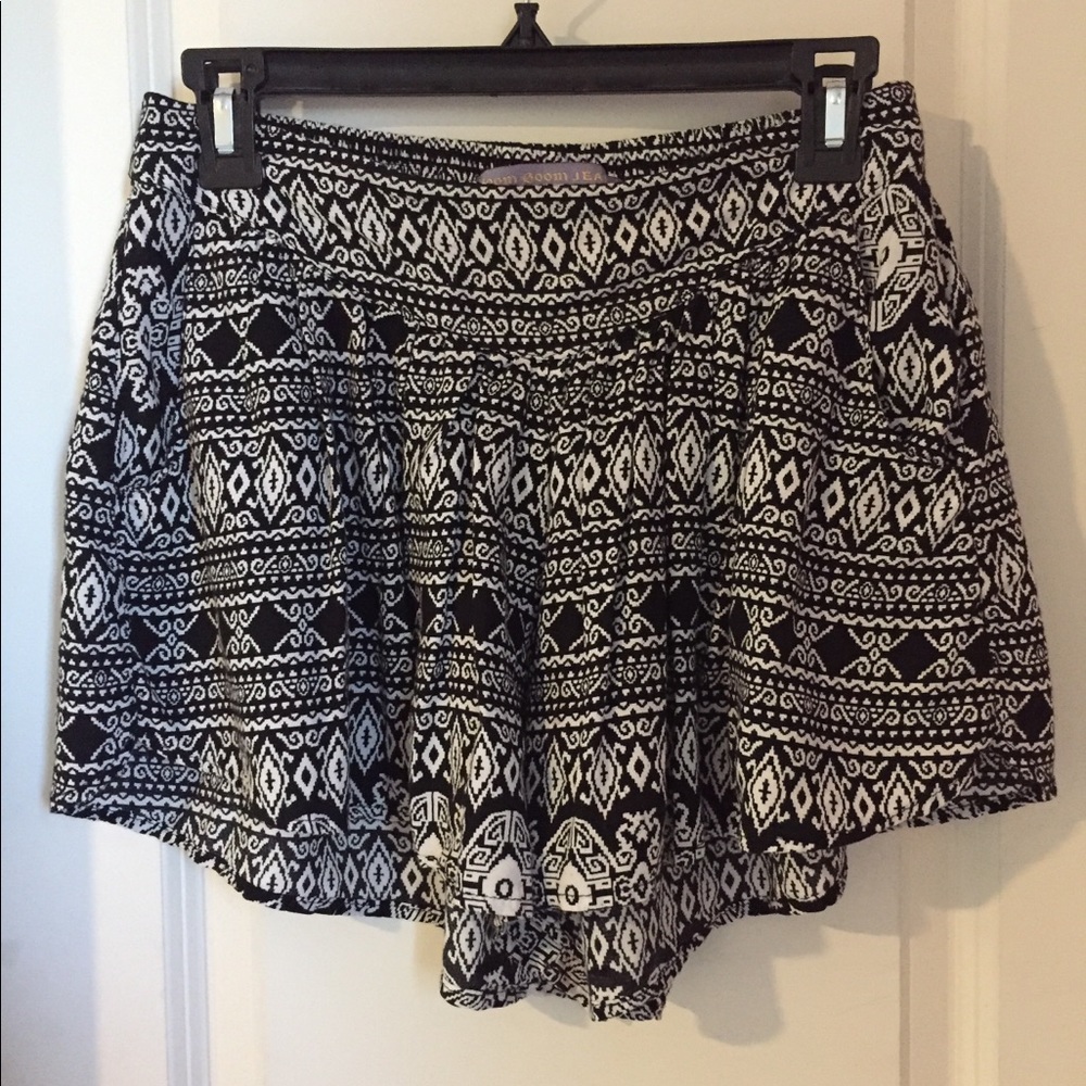 Skirt shorts tribal